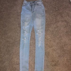 B.O.B Ripped skinny jeans